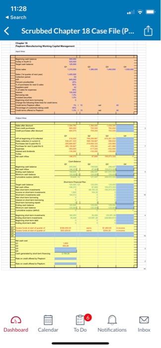 colected Sales colection in current Q Purchases tast Q paid this Q