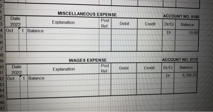 20 30 Ledger () Petty cash Ledger (1) Cash Receipts Journal Cash