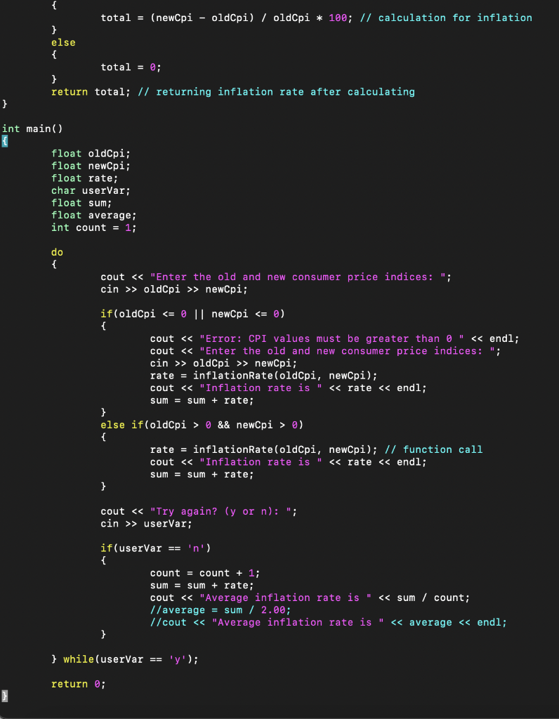 down, I just need to figure out how to get the average.
