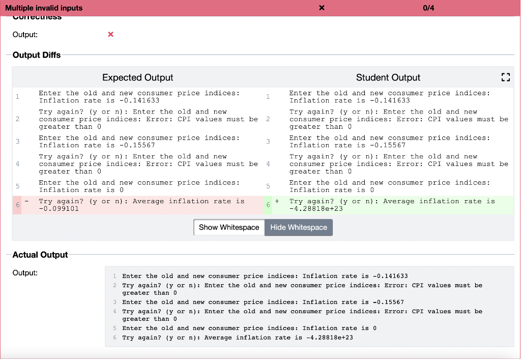an entirely different number and I'm not sure why. This is due