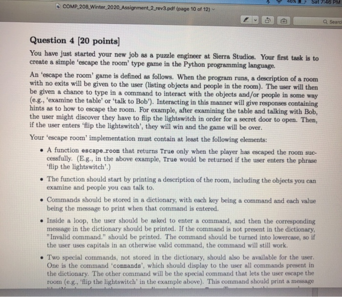  python question using thonny the last picture is the code that