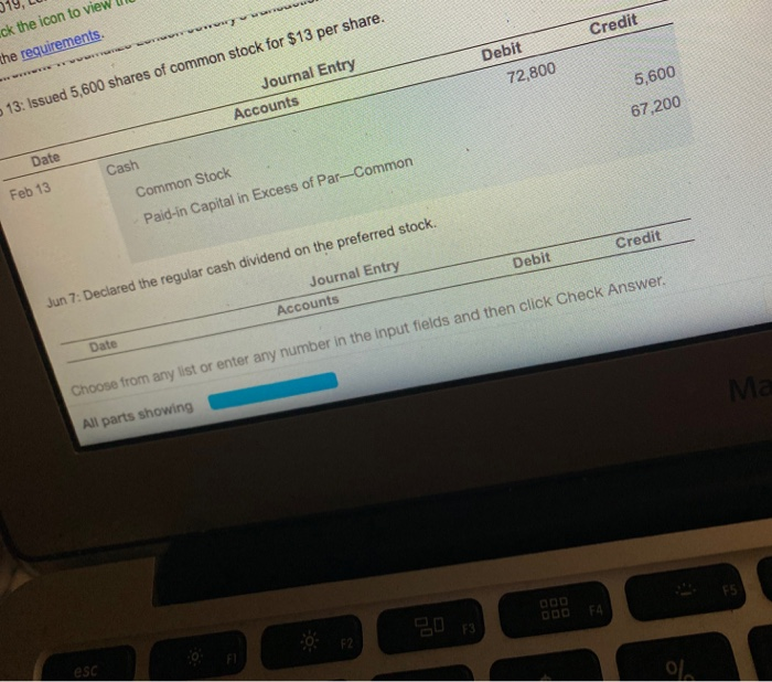 London Jewelry completed these transactions that affected stockholders' equity: Click the icon