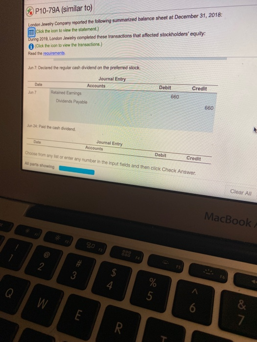 to view the transactions.) Read the requirements Stockholders' Equity shares Total paid