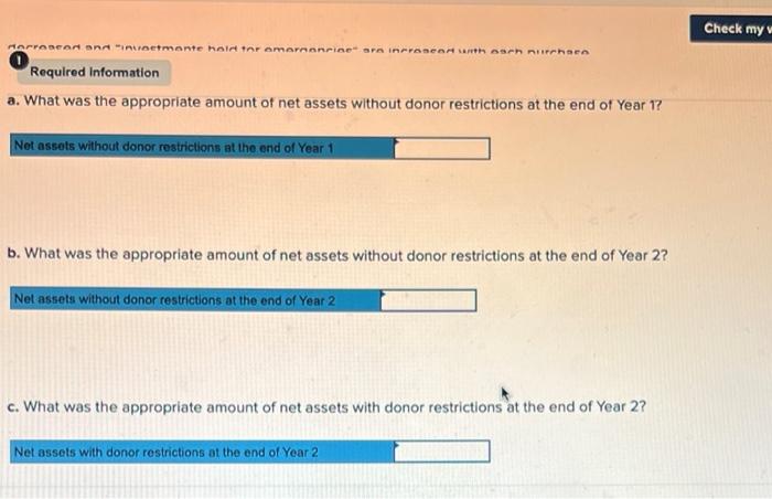 below.) For a number of years, a private not-for-profit entity has been