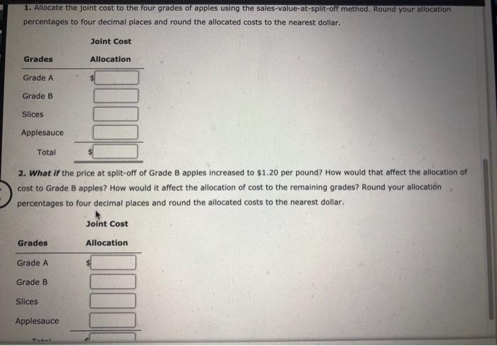 apples from local orchards and sorts them into four categories. Grade A