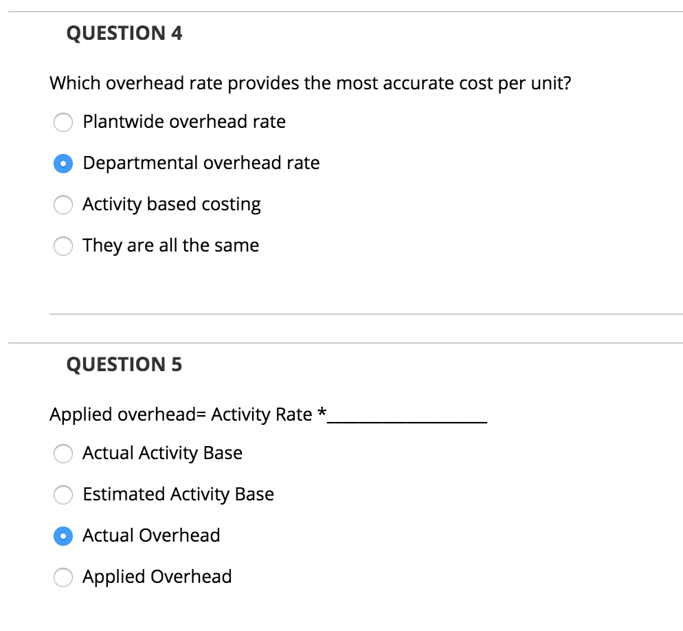 The answers selected are wrong. Please select the correct answer for