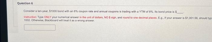 the market based YTM immediately decreases to 7%. Calculate the gain or