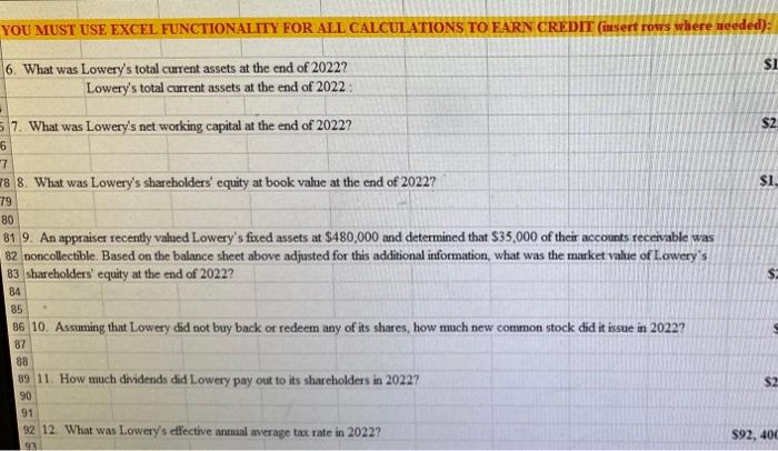 write muzt type . Answers all questions #6-18 because they are all