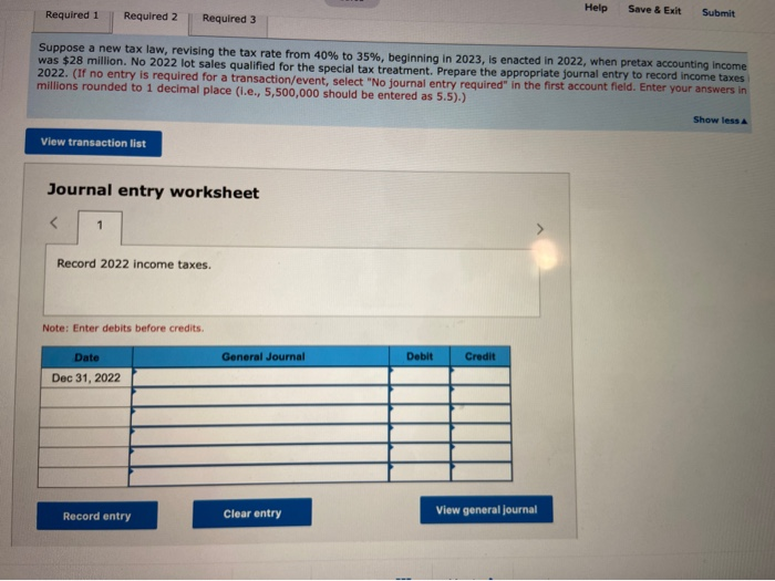 for development, the company recognizes income for financial reporting purposes ("the accountant's