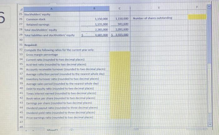 liquidity 2. Compute and interpret financial ratlos that managers use for asset