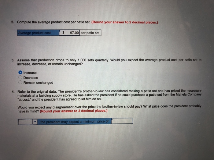 patio furniture consisting of a table and four chairs. The company has