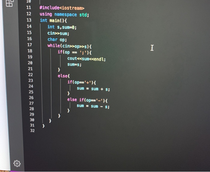 calculate squares. My code right now can only add and subtract, and
