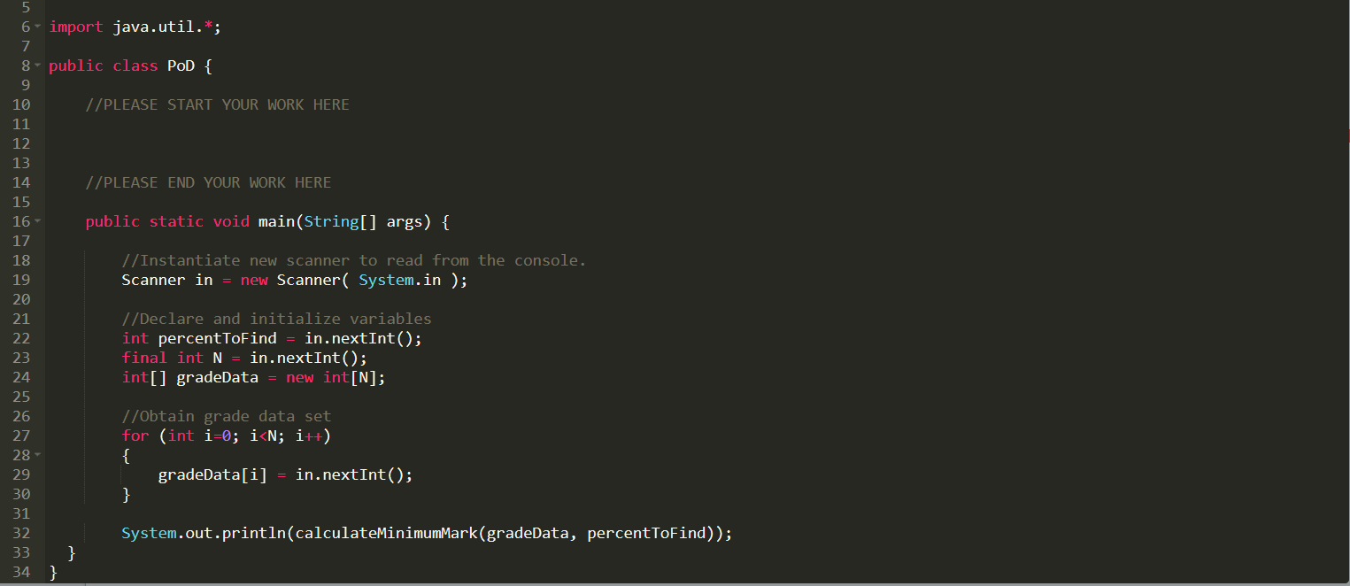the belief that letter grades for any given class should be distributed