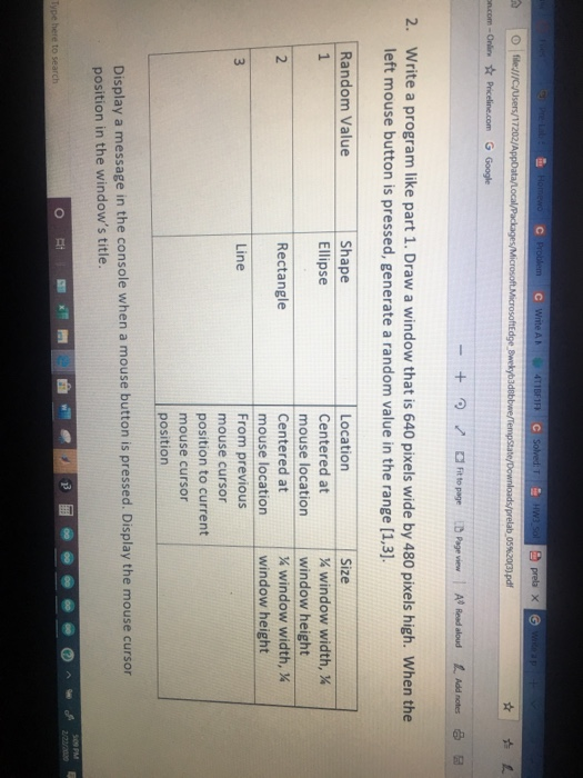  we O Hoc problem C Write A ATISF1FC SolvedHW S preba