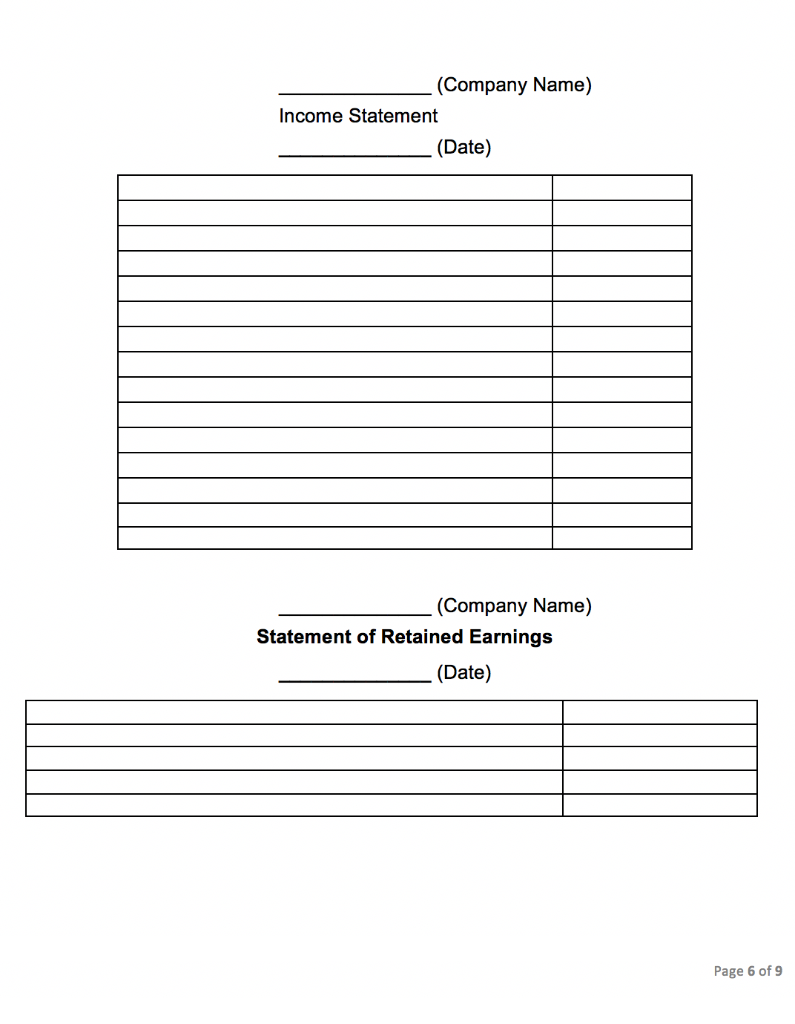 2 of the Financial Statement Homework quiz on D2L, prepare in proper