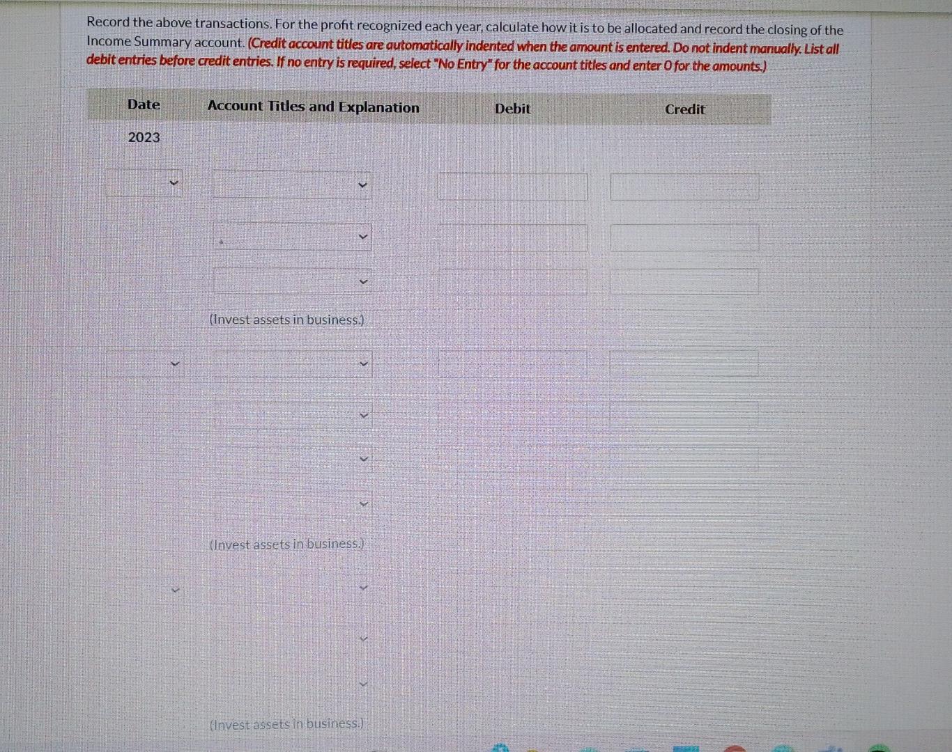 2, 2023, Zoe Lee, Karen Hall, and Veronica Young start a partnership