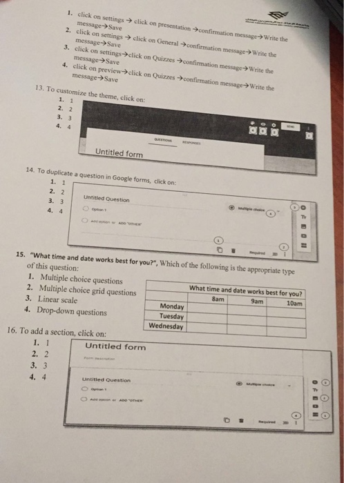  1. click on 2. click on settings > click on General