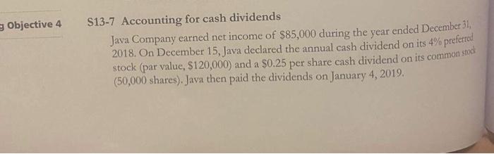 S13-2 Journalizing issuance of stock-at par and at a premium Colorado Corporation