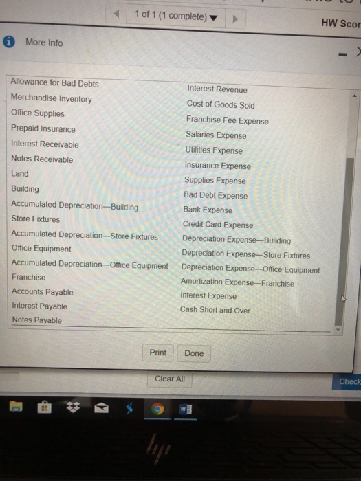 bank reconciliation Date Accounts Debit Credit (z) Cash 1,200 Interest Revenue 1,200