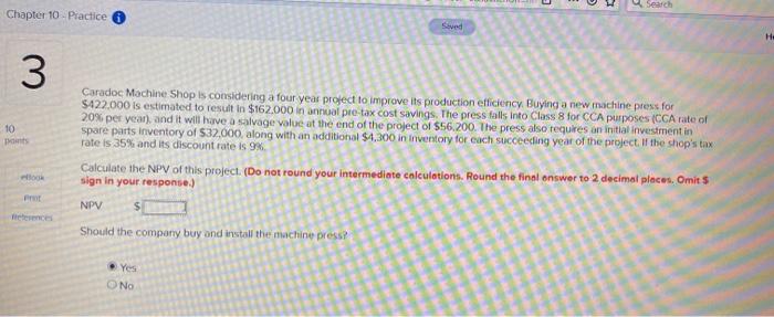  Search Chapter 10 - Practice HE 3 10 Dot Caradoc Machine