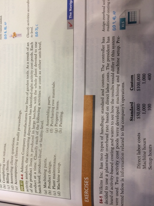 Cost Drivers 10,000 designer hours Sizing and cutting 4,000,000 160,000 machine hours