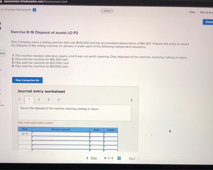  newconnect education.com low connect.html 8. Preview Homework Help Save & El