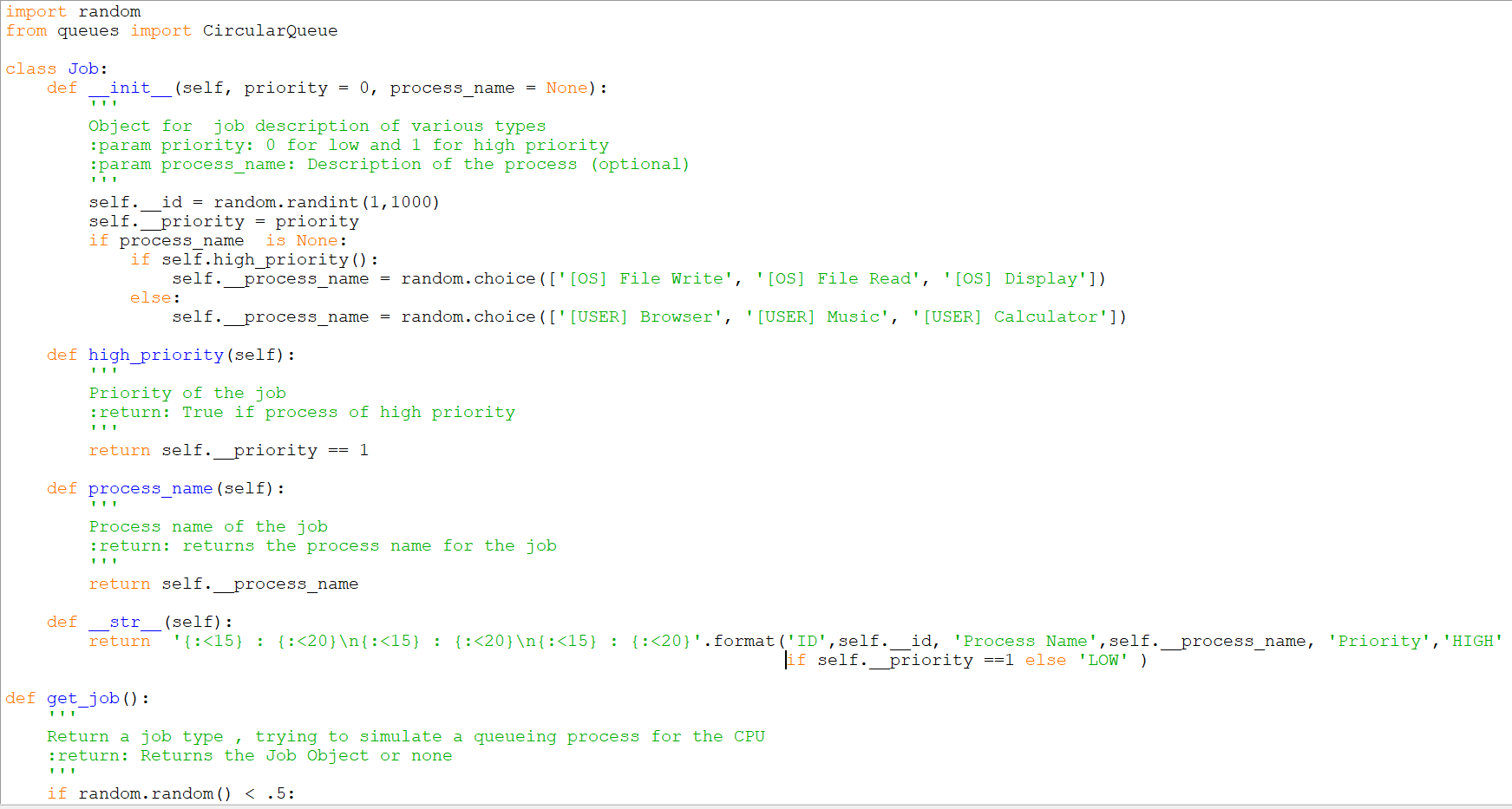 an assertion error on not true assert capacity >= 0, ('Error: Illegal