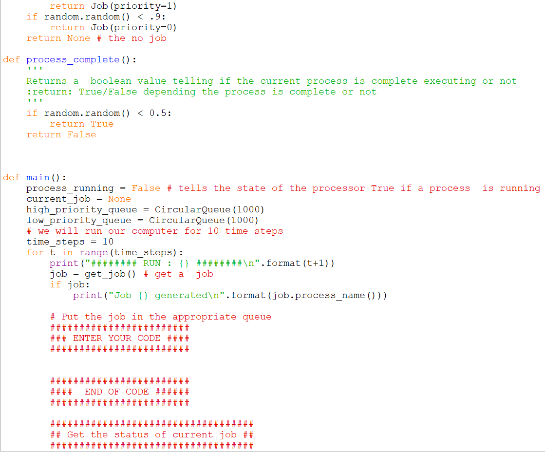 capacity: %d' % (capacity)) self.__items = [] # init the list /