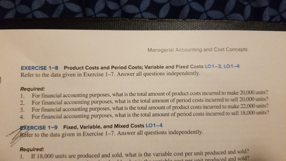 Indirect Costs LO1-1 Rubin Company's relevant range of production is 18,000 to