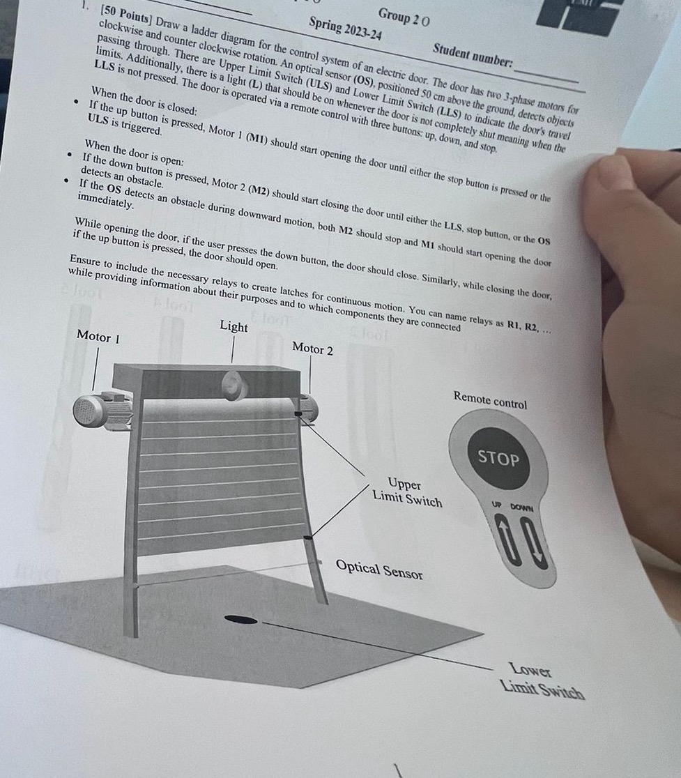  Group 20 Spring 2023-24 Student number: passing through. There are Upper