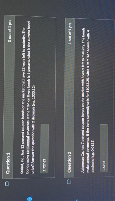 please help with solving this finance related question Question 1 0 out