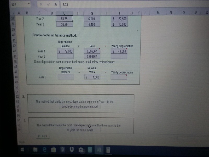 was expected to have a useful life of three years, or 18,000