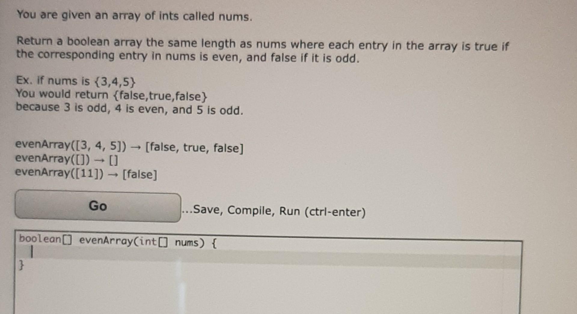 IS THERE A WAY TO SOLVE THIS CODING PROBLEM BY NOT CALLING