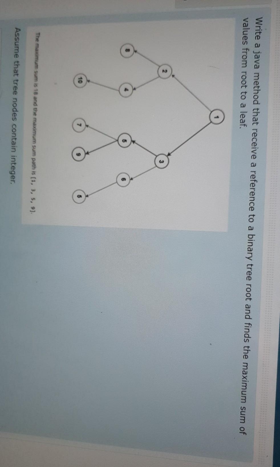  Please .. I want the solution to be in Java code