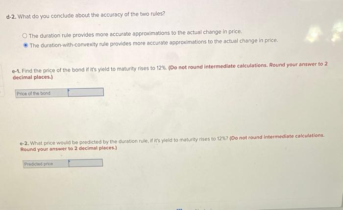 of 12.3% has duration of 9.55 years and convexity 133.7. The bond