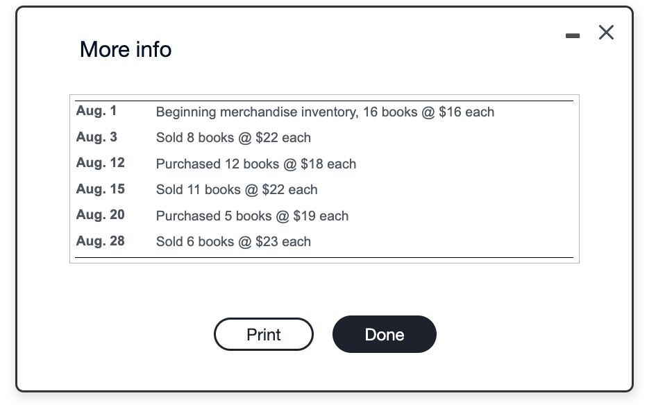 acerage inveotry costing method 10A. Wise Books has the following transactions in
