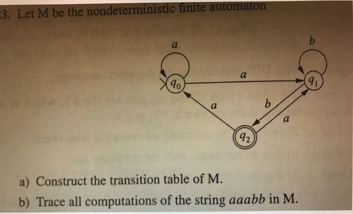  for part b: you need to draw the computation tree for