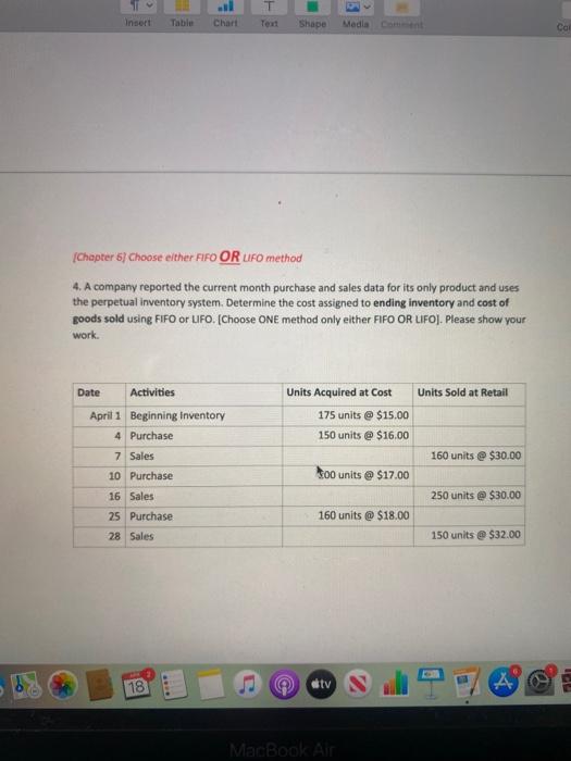  Insert Chart Text Shape Media Cont Car Chapter 5 Choose either