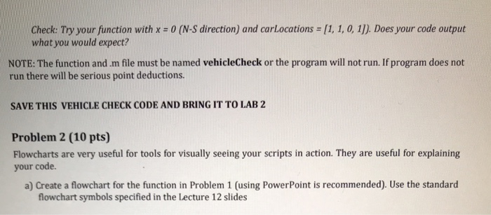 am totally lost. Thanks!! Problem 1 (10 pts) Lab 2 in this