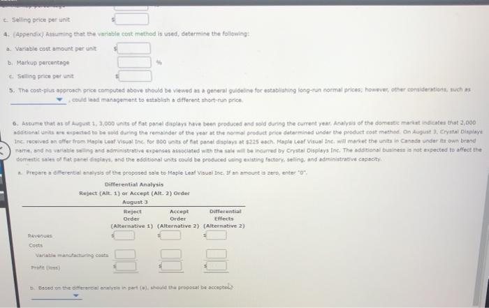 Accepting Additional Business Crystal Displays Inc. recently began production of a new