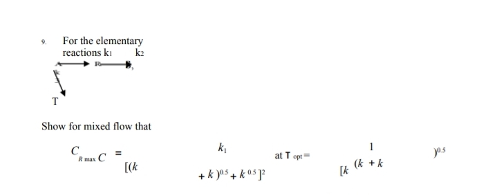  For the elementary Show for mixed flow that 