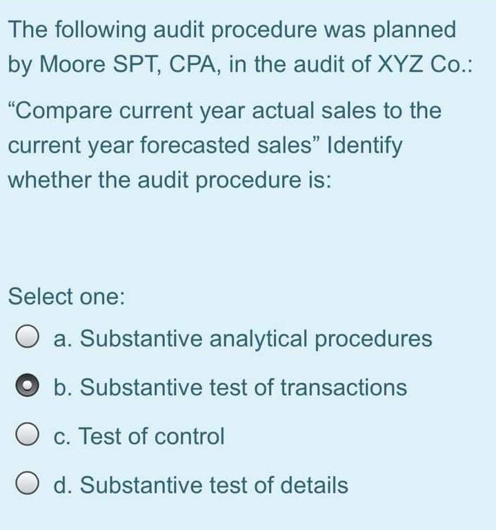 auditor detected the misstatement of "The company's receiving department misplaces receiving reports