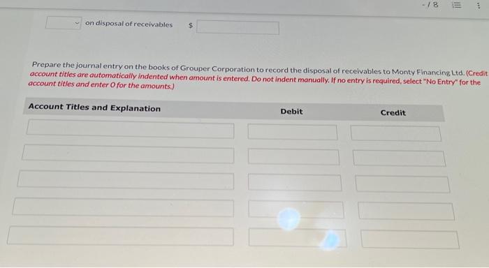 please make sure answers are labeled clearly and the answers are correct