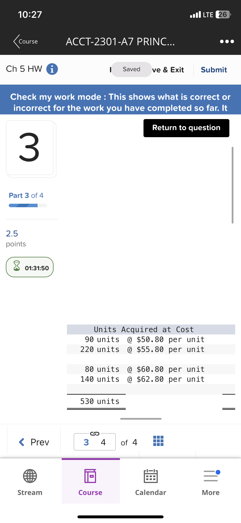 Compute the cost assigned to ending inventory using (a) FIFO, (b) LIFO,