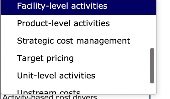 D. References E. F. G. Descriptions Term New techniques designed to measure