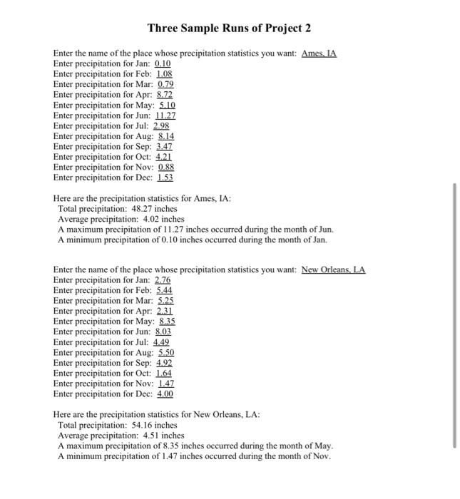 part of the runs that show 3 months with no precipitation You