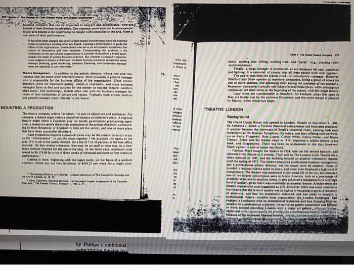 of the case, not today. Approach it as the board has hired