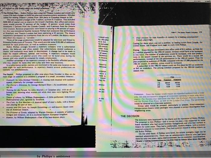 case. WHAT should they do and WHY do you recommend that answer