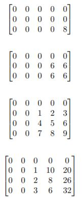 For the problems below, use the colon operator, linspace function, transpose operator,