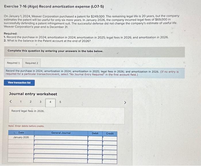 only six more years. In January 2026, the company incurred legal fees